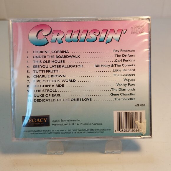 Cruisin ~ Old Time Rock & Roll Favorites (Music CD)  new sealed - Picture 2 of 2